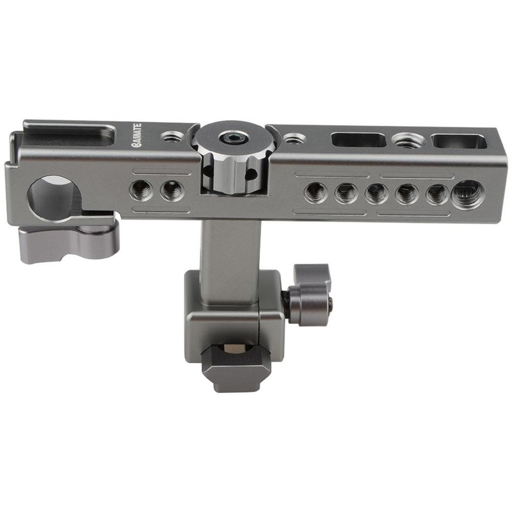 CAMVATE Nato Top Handle with 2.4" Safety Rail for Sony A6500 Cage