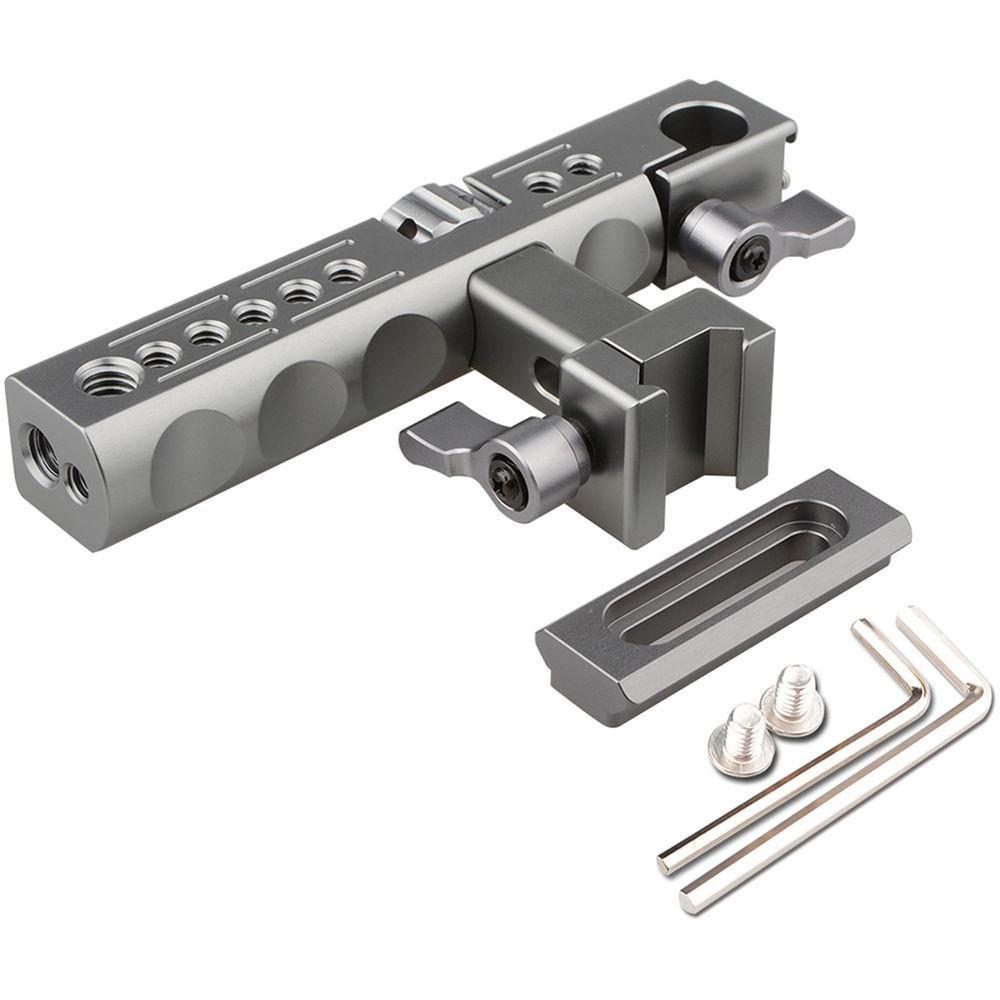 CAMVATE Nato Top Handle with 2.4" Safety Rail for Sony A6500 Cage