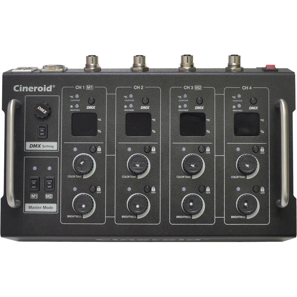 Cineroid CC4 4-Channel Controller for FL400 FL800 LED Panels, Cineroid, CC4, 4-Channel, Controller, FL400, FL800, LED, Panels