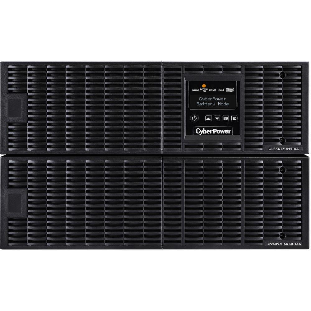 CyberPower UPS Pure Sign Wave TAA Compliant 6000VA 5400W 208V with Smart APP Software