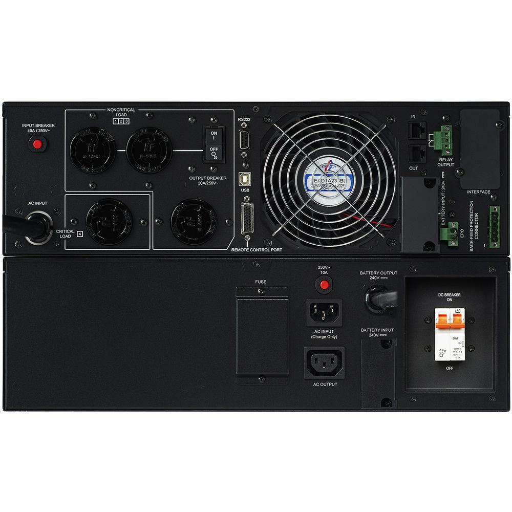 CyberPower UPS Pure Sign Wave TAA Compliant 6000VA 5400W 208V with Smart APP Software