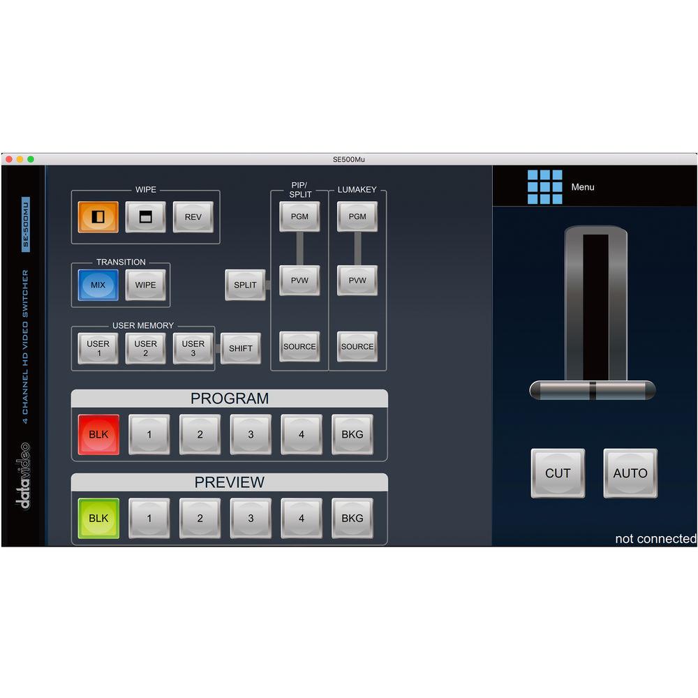 Datavideo 4 Input HDMI 1080P Video Switcher