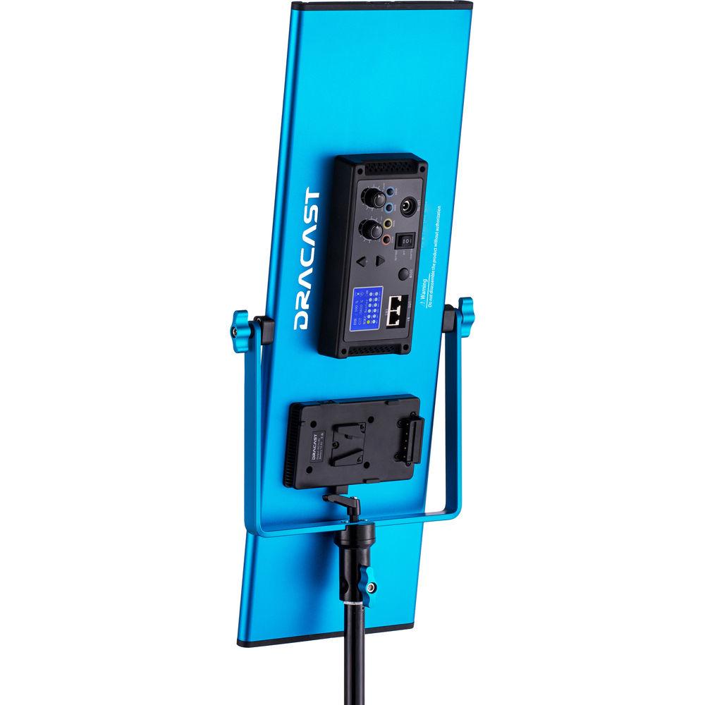 Dracast S-Series Plus Bi-Color LED1500 Panel with V-Mount Battery Plate