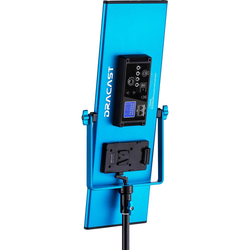 Dracast S-Series Plus Daylight LED1500 Panel with V-Mount Battery Plate