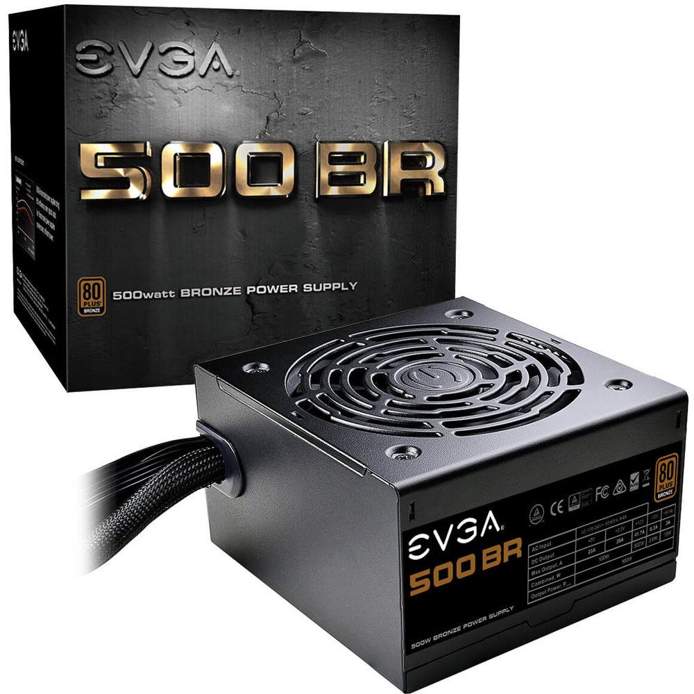 EVGA 500 BR 500W 80 Plus Bronze Power Supply