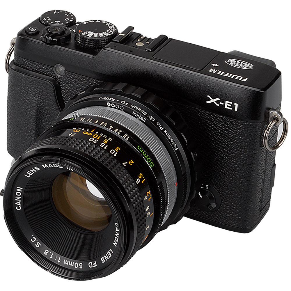 FotodioX Canon FD FL Lens to Fujifilm X-Mount DLX Stretch Adapter