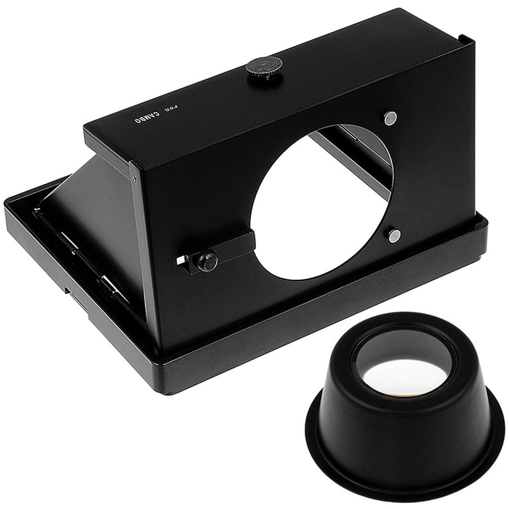 FotodioX Pro Right Angle View Finder Hood for 4x5 Cambo Camera