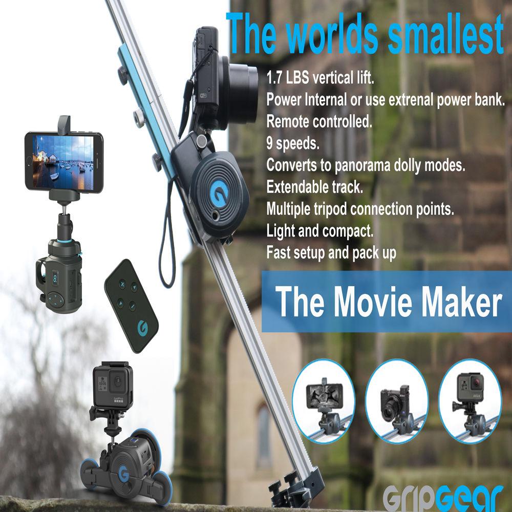 Grip Gear Movie Maker 2 Motorized Slider & 360° Panorama System, Grip, Gear, Movie, Maker, 2, Motorized, Slider, &, 360°, Panorama, System