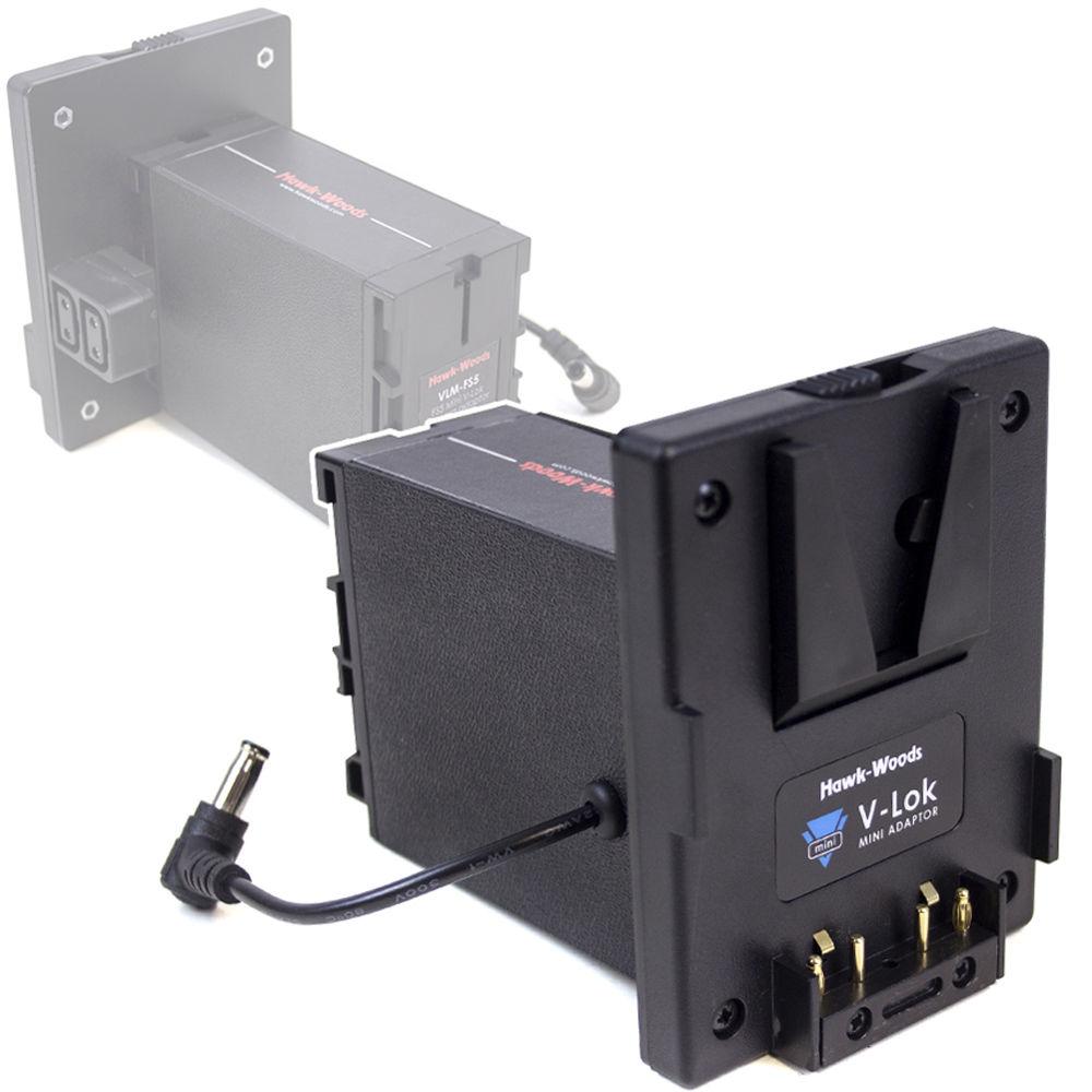 Hawk-Woods Mini V-Lok Mount for Sony FS5 4K Camera