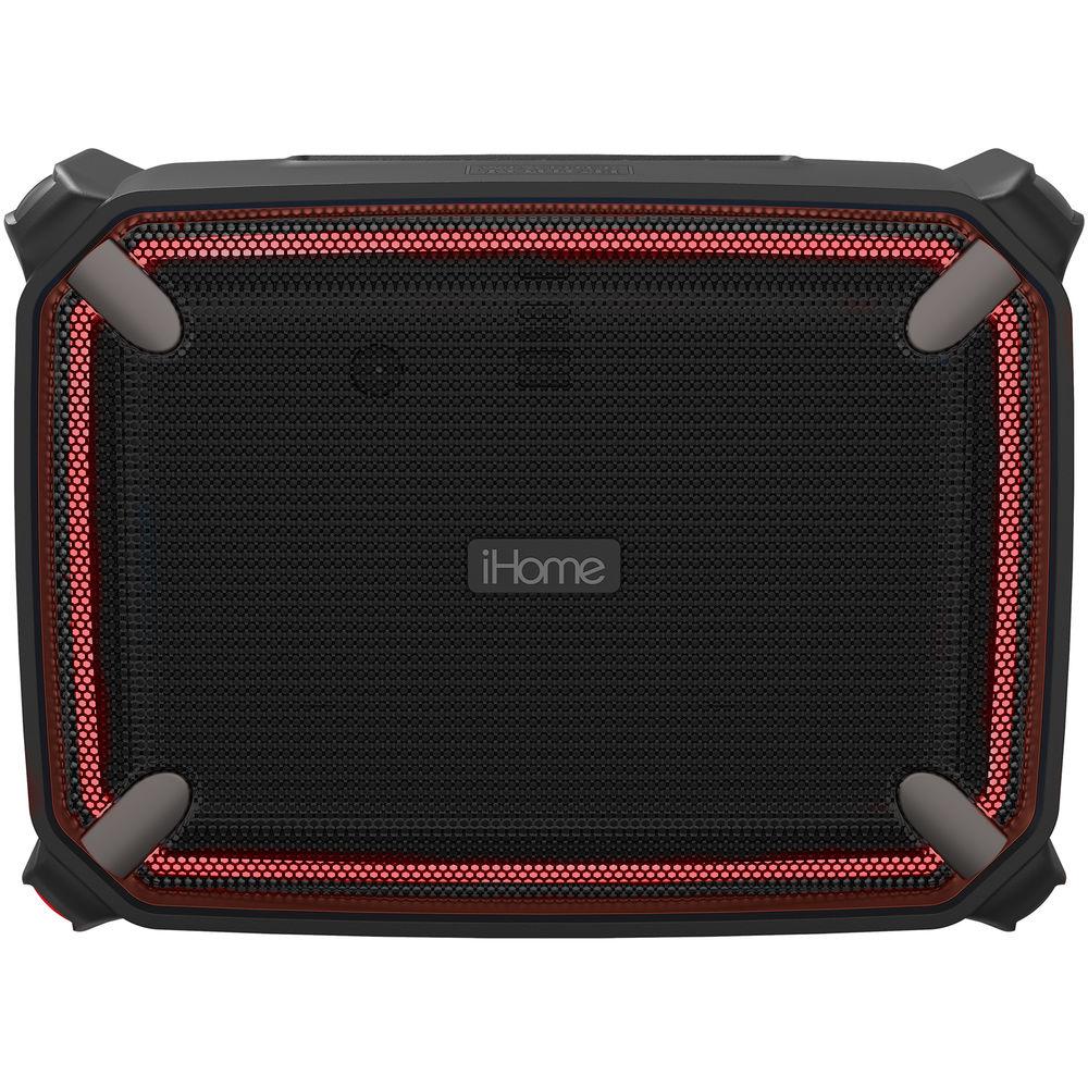 iHome iBT372BG Weather Tough Portable Bluetooth Speaker