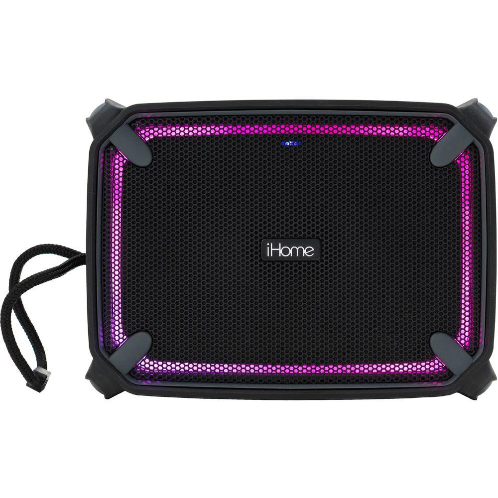 iHome iBT372BG Weather Tough Portable Bluetooth Speaker