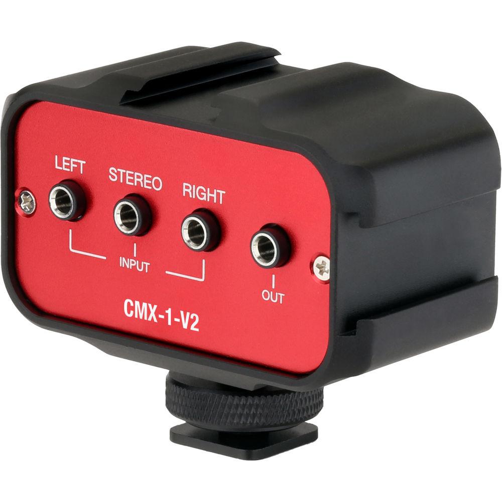 Kopul CMX-1-V2 Two-Channel Mini Mixer with Shoe Bracket, Kopul, CMX-1-V2, Two-Channel, Mini, Mixer, with, Shoe, Bracket
