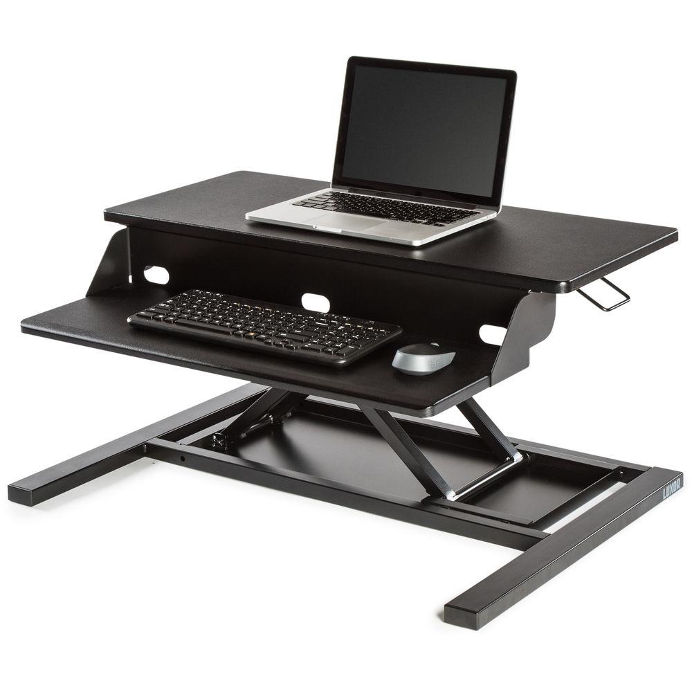 Luxor Level Up Pro 32 Pneumatic Adjustable Desktop Station