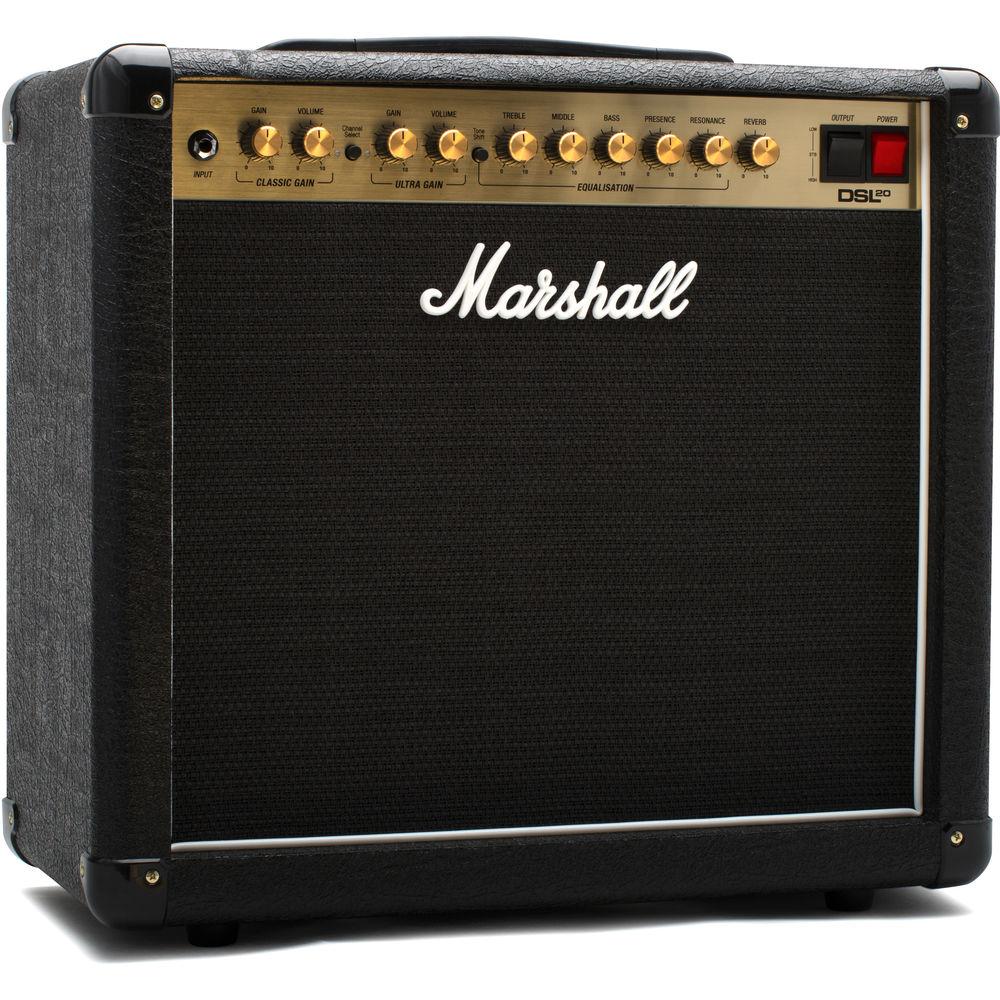 Marshall Amplification DSL20CR 2-Channel Valve Combo Amplifier with Variable Output