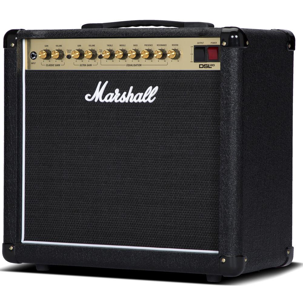 Marshall Amplification DSL20CR 2-Channel Valve Combo Amplifier with Variable Output