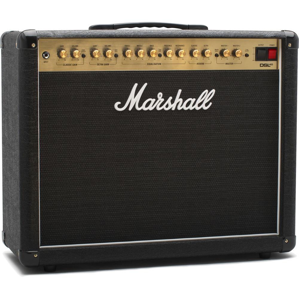 Marshall Amplification DSL40CR 2-Channel Valve Combo Amplifier with Variable Output
