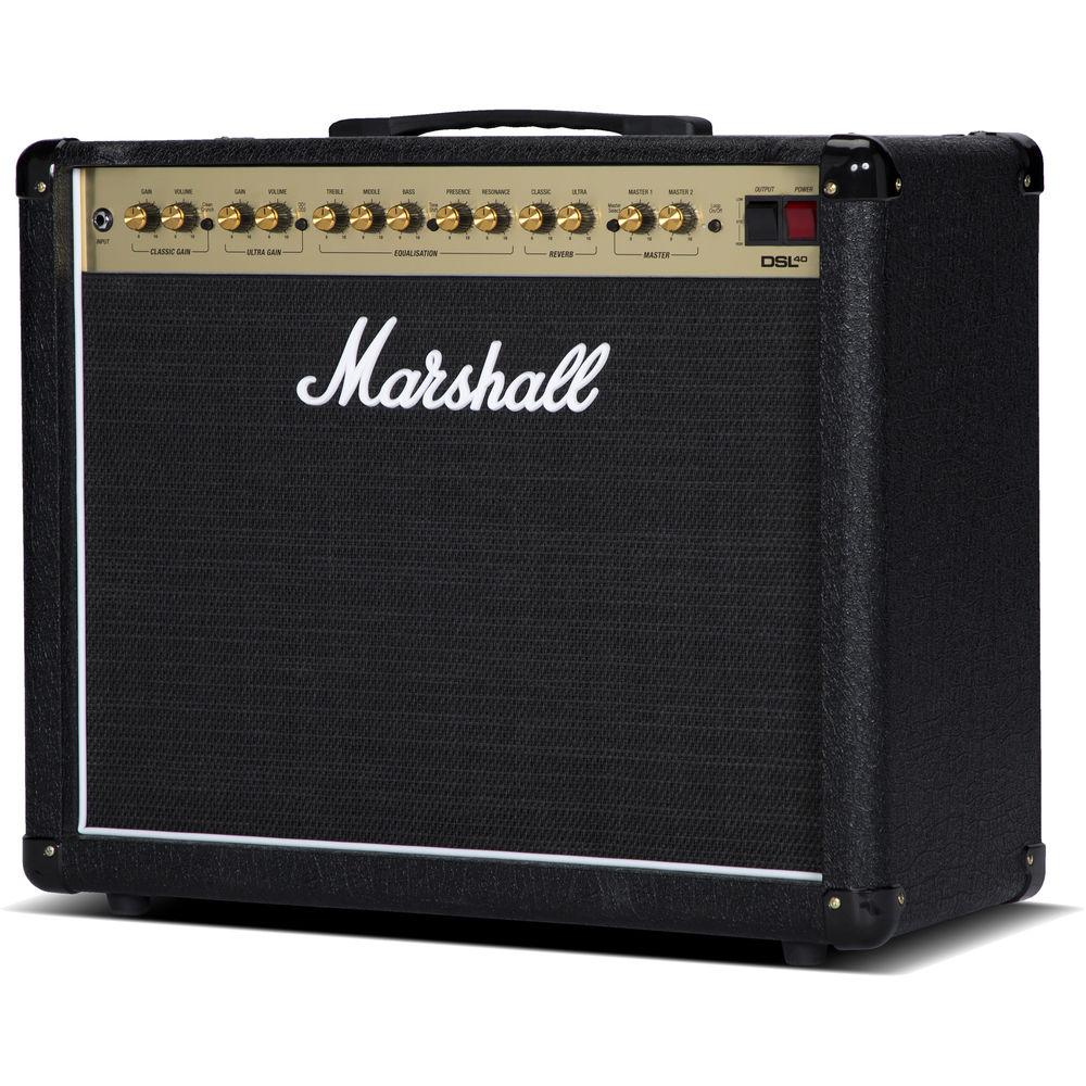 Marshall Amplification DSL40CR 2-Channel Valve Combo Amplifier with Variable Output