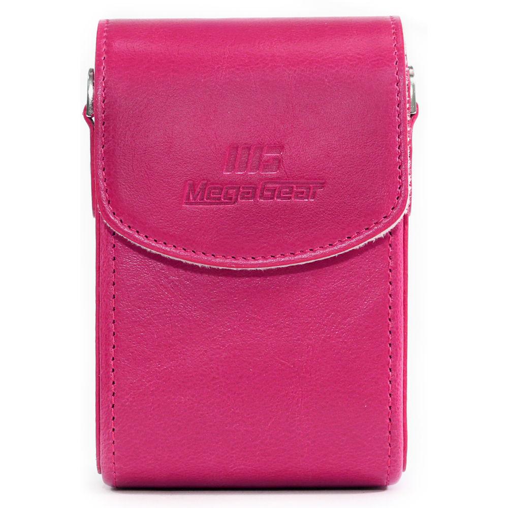 MegaGear Protective Leather Camera Case for PowerShotS120, COOLPIX P340, L28, Lumix ZS50, TZ70, ZS45, TZ57, Select Cyber-Shot