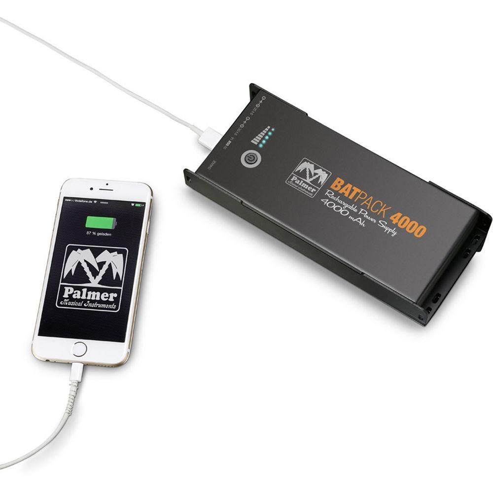 Palmer BATPACK 4000 Rechargeable Pedalboard Power Supply