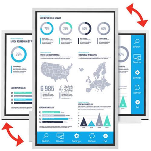 Peerless-AV RMI3-FLIP Rotating Wall Mount for the 55" Samsung Flip