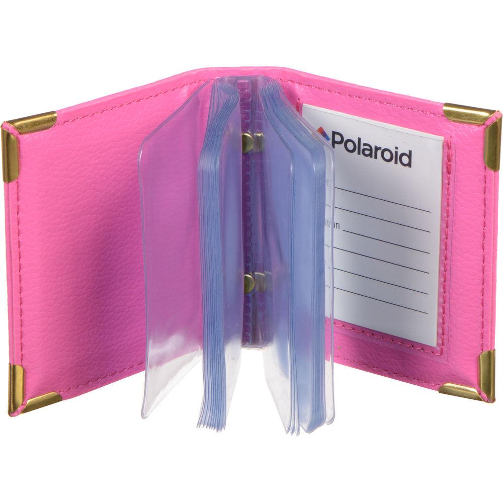 Polaroid Wallet-Sized Leatherette Photo Album for 2 x 3" Prints