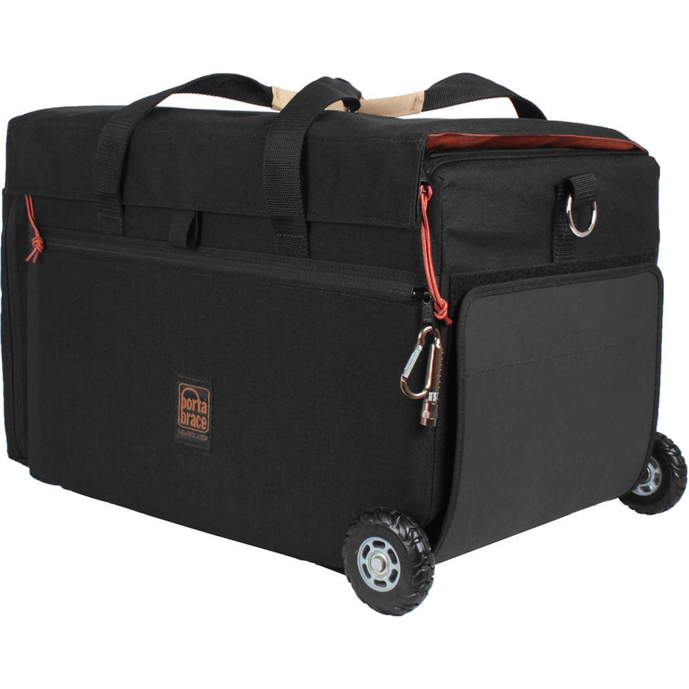 Porta Brace Rigid-Frame Carrying Case with Off-Road Wheels for Blackmagic URSA Mini
