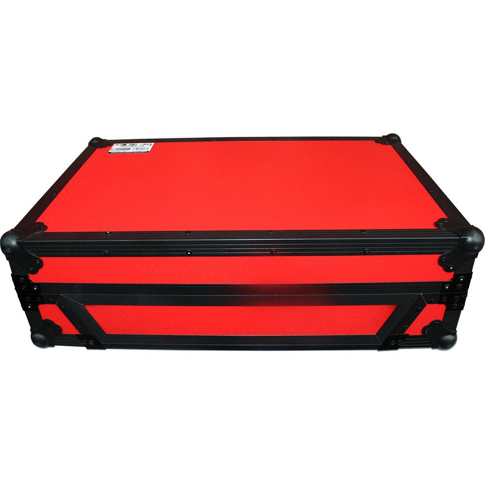 ProX Flight Case for Pioneer DDJ-SZ or DDJ-RZ Controller with Laptop Shelf and Wheels