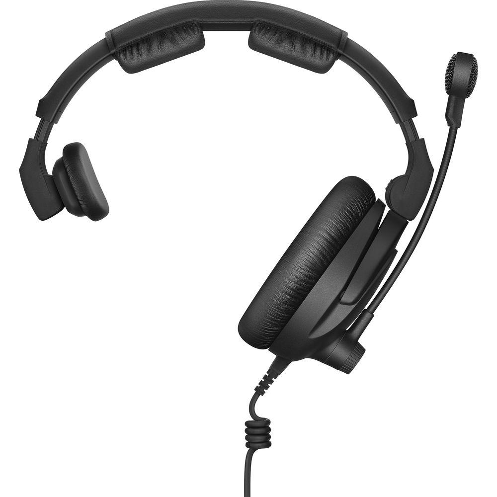 Sennheiser Broadcast Headset "Ultra-Linear" Single-Sided Headphone, Hyper Cardioid Mic, No Cable
