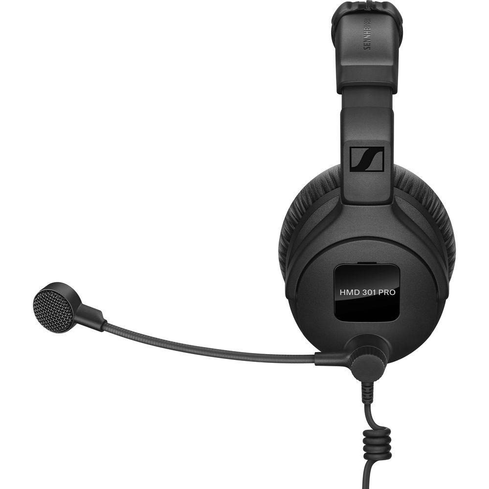 Sennheiser Broadcast Headset "Ultra-Linear" Single-Sided Headphone, Hyper Cardioid Mic, No Cable