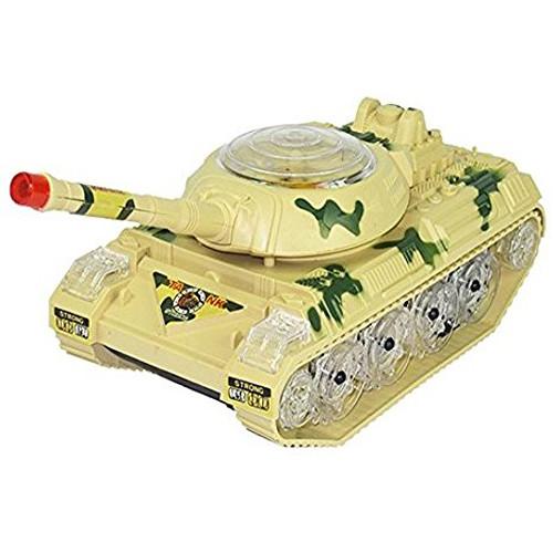 Top Race Toyze Bump-and-Go Toy Military Tank