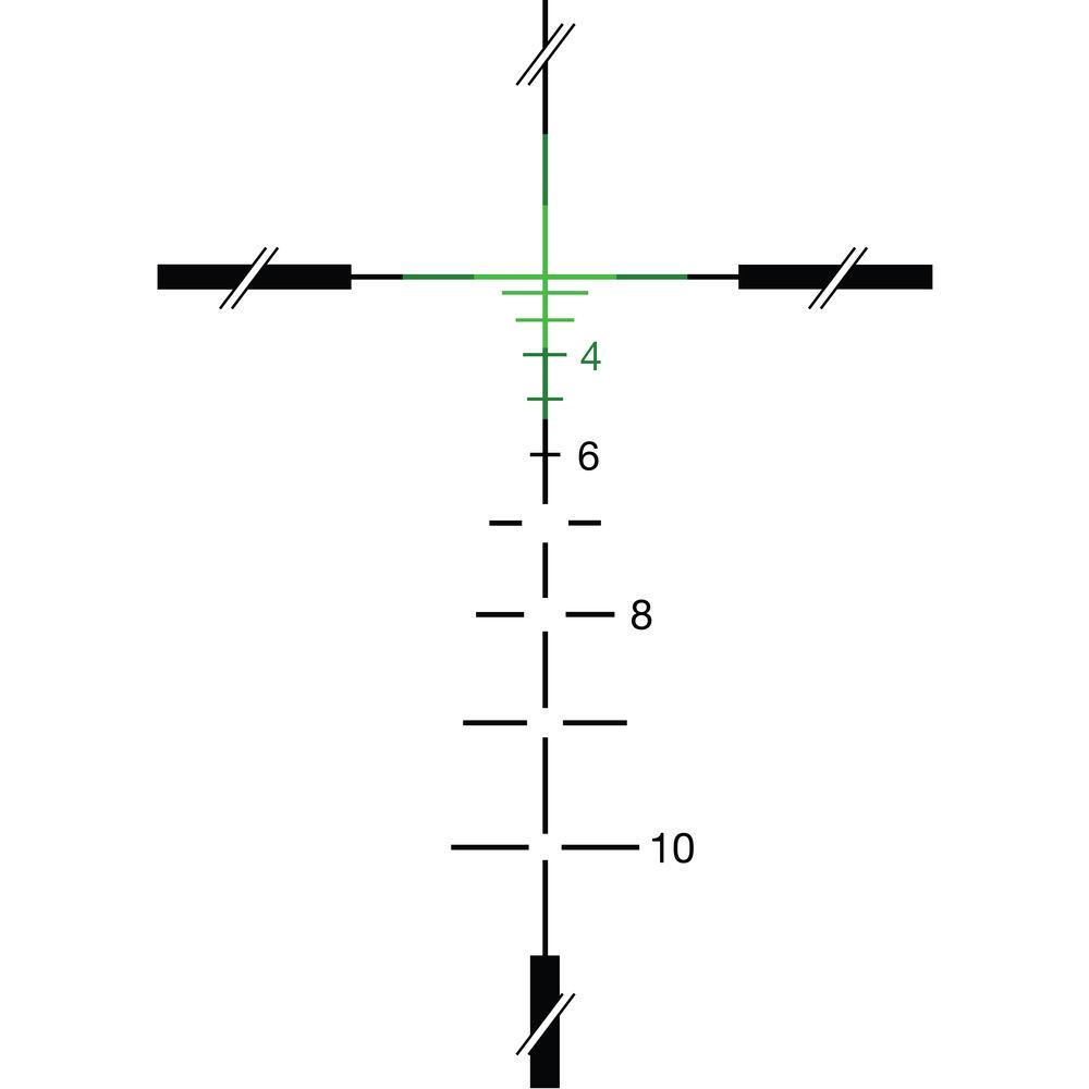 Trijicon 4x32 ACOG Dual Illuminated Riflescope and 3.25 MOA Red Dot Type 2 RMR Sight Kit