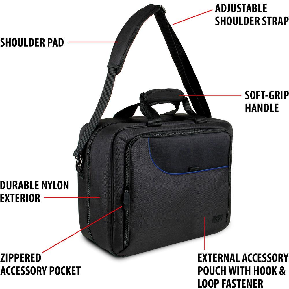 USA GEAR S13 Travel Carrying Case for PlayStation 4