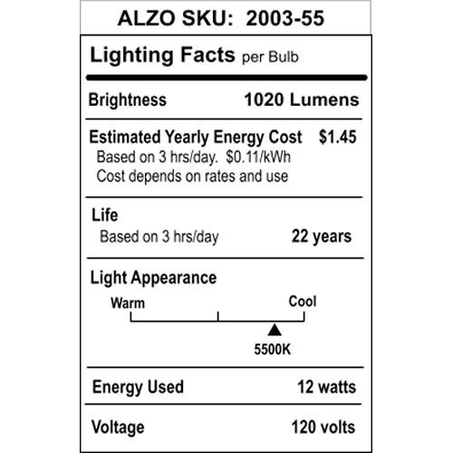 ALZO 12W PAR30 Joyous Dimmable Spotlight Bulb
