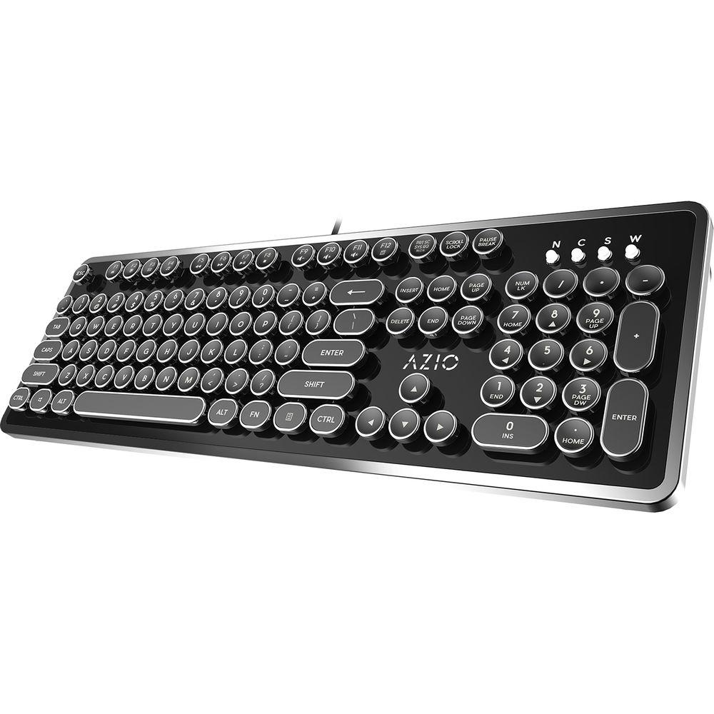 AZIO MK Retro Mechanical Keyboard, AZIO, MK, Retro, Mechanical, Keyboard