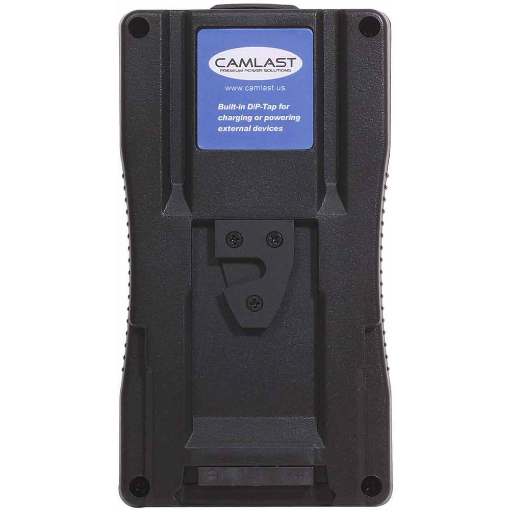 CAMLAST 140Wh 14.8V V-Mount Battery with LCD Display for Professional Camcorders & VTRs