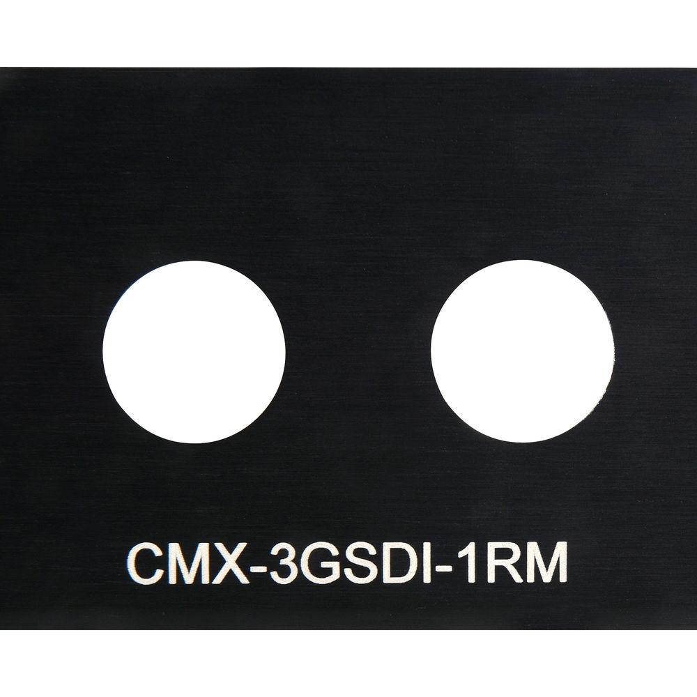 Camplex 1 RU Rackmount for Up to 8 CMX-3GSDI-LCF CMX-3GSDI-STF Extenders