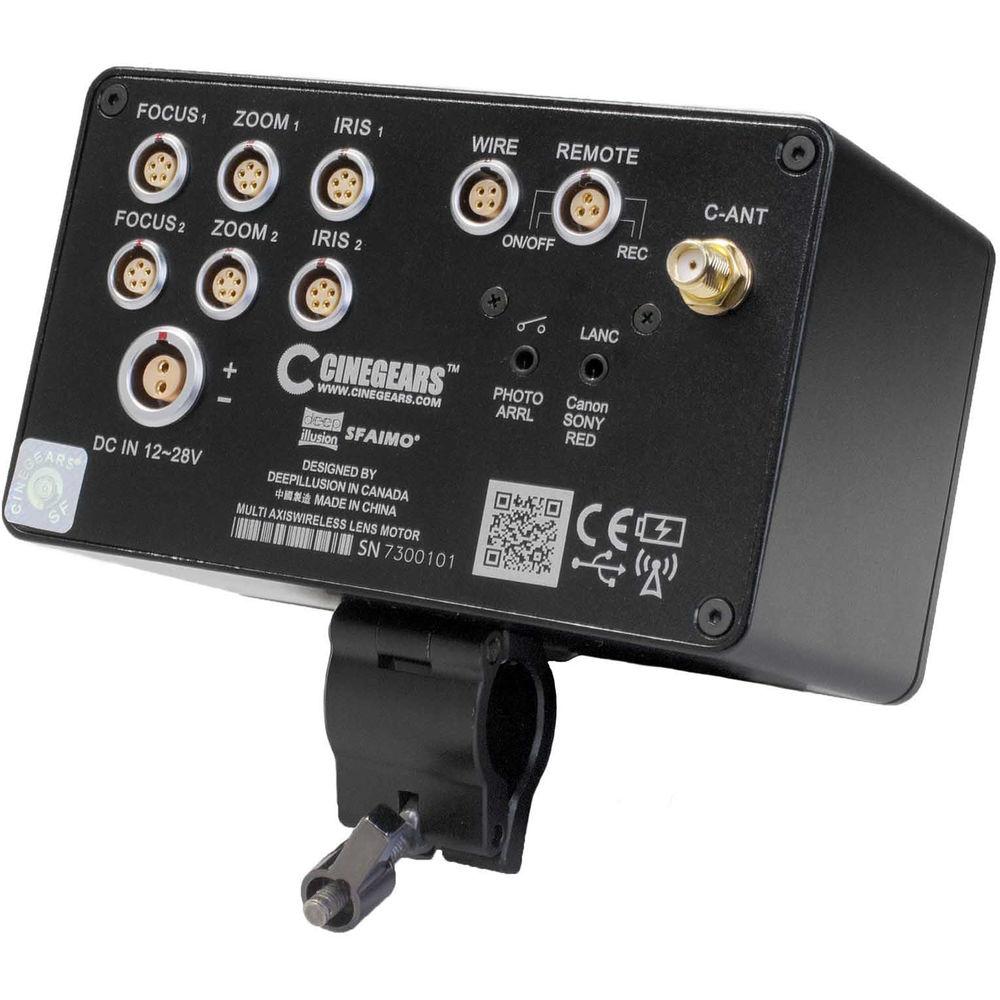 CINEGEARS Multi-Axis Wireless Follow Focus Kit