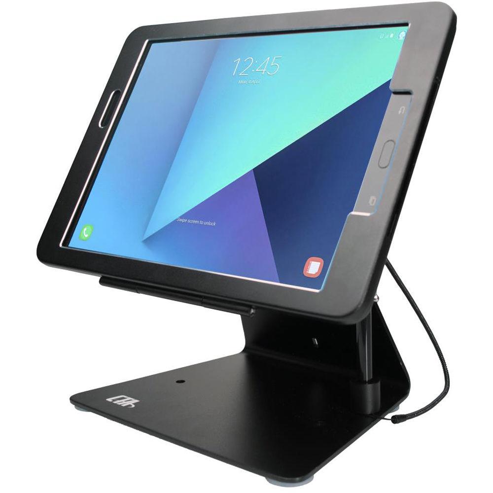 CTA Digital Security Kiosk Stand with Locking Case and Cable for Samsung Galaxy Tab A 9.7", Tab S2 9.7", and Tab S3 9.7"
