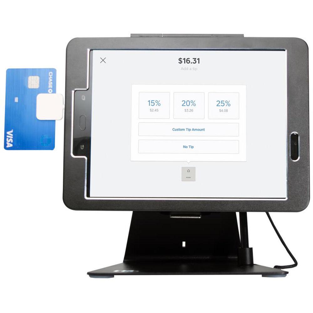 CTA Digital Security Kiosk Stand with Locking Case and Cable for Samsung Galaxy Tab A 9.7", Tab S2 9.7", and Tab S3 9.7"