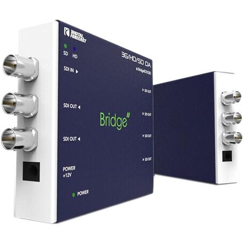 DIGITAL FORECAST Bridge Mini 3G HD SD-SDI & ASI 1x6 Distribution Amplifier with Reclocking