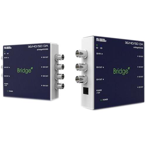 DIGITAL FORECAST Bridge Mini 3G HD SD-SDI & ASI 1x6 Distribution Amplifier with Reclocking