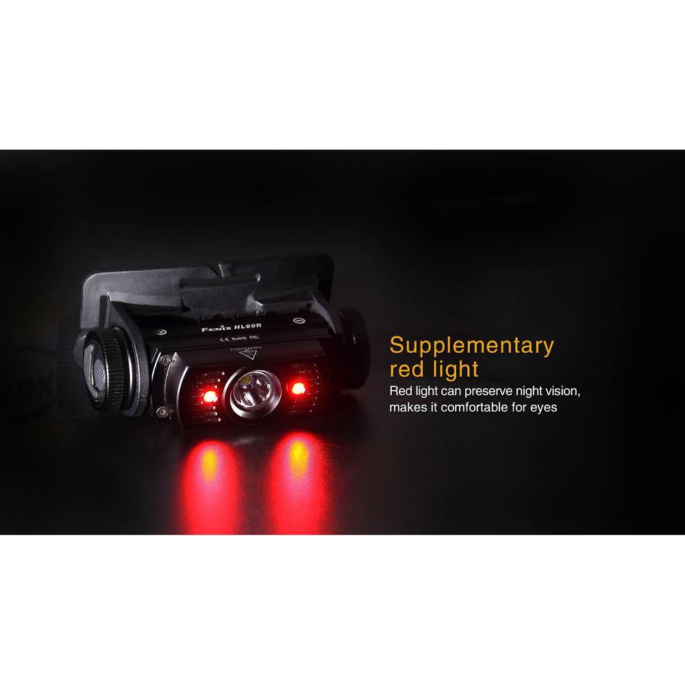 Fenix Flashlight HL60R Rechargeable Headlamp
