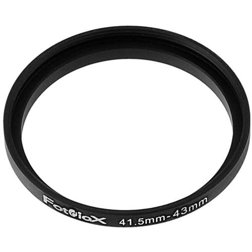 FotodioX 41.5 to 43mm Step-Up Ring for Panasonic HDC-TM90 SD90 Camcorder