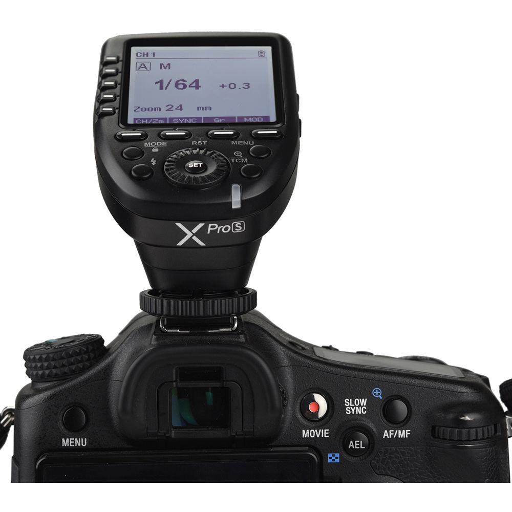 Godox XProS TTL Wireless Flash Trigger for Sony Cameras, Godox, XProS, TTL, Wireless, Flash, Trigger, Sony, Cameras