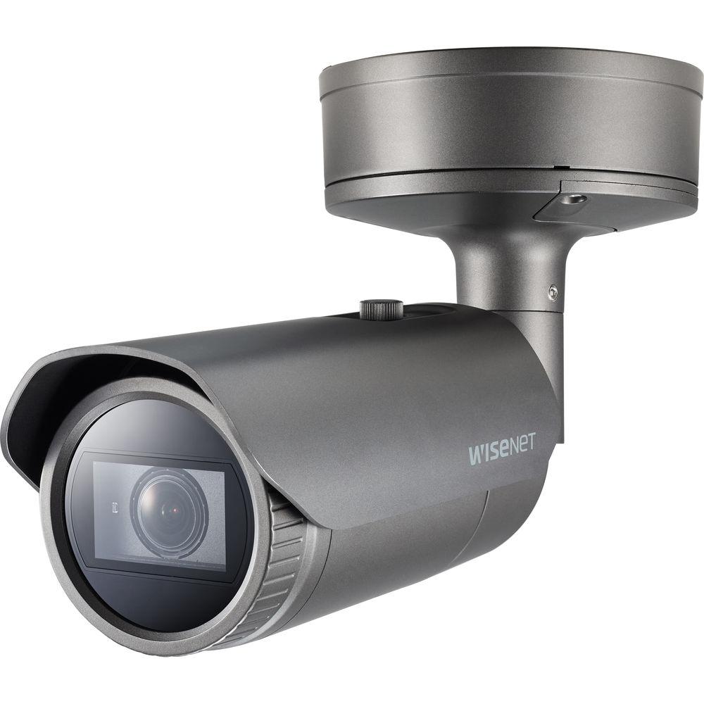 Hanwha Techwin WiseNet X Series 5MP Outdoor Network Bullet Camera with 3.7-9.4mm Varifocal Lens & Night Vision