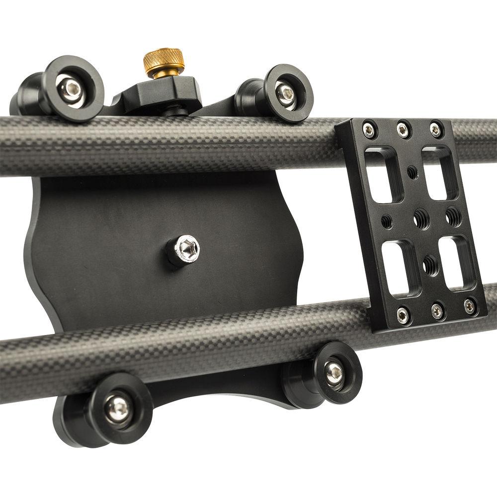 Ikan 47 Heavy-Duty Carbon Fiber Camera Slider with Adjustable Feet 20 lbs Capacity 