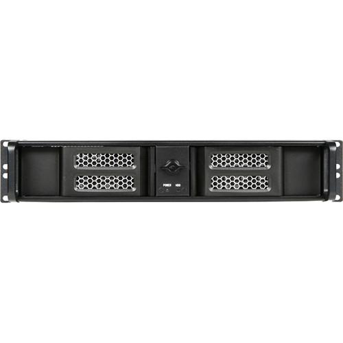 iStarUSA D-213ASE-MATX 2 RU Compact Aluminum microATX Rackmount Chassis with 700W Power Supply