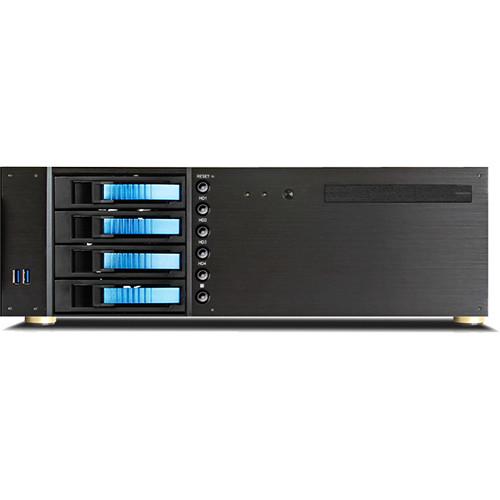 iStarUSA D-340HB-DT 3 RU Compact 4 x 3.5" Bay Hotswap microATX Desktop Chassis