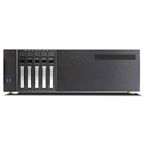 iStarUSA D-350HB-DT 3 RU Compact 5 x 3.5" Bay Hotswap microATX Desktop Chassis