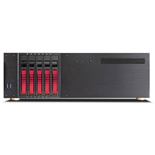 iStarUSA D-350HB-DT 3 RU Compact 5 x 3.5" Bay Hotswap microATX Desktop Chassis